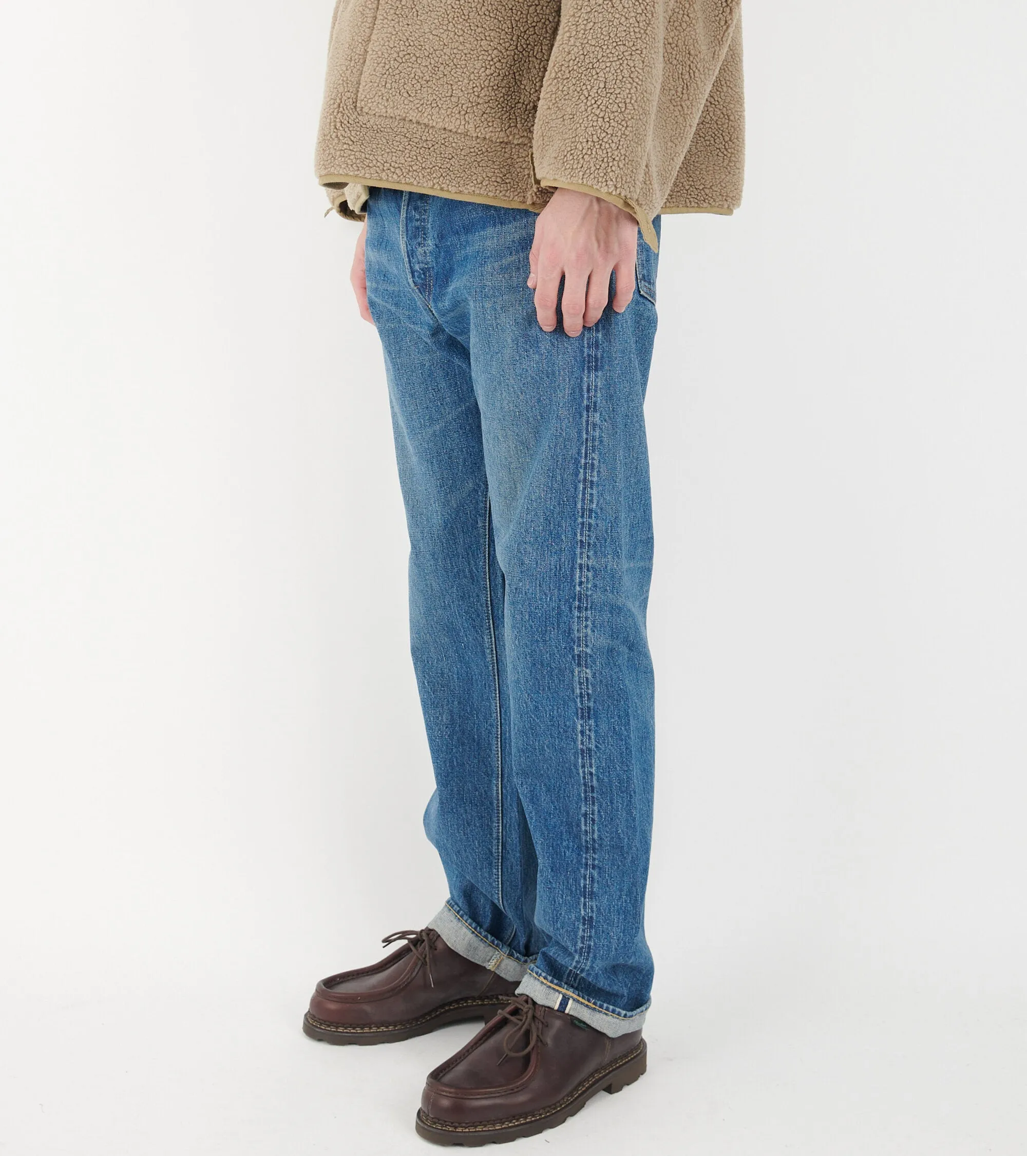 105 Standard Selvedge Denim Jeans Blue