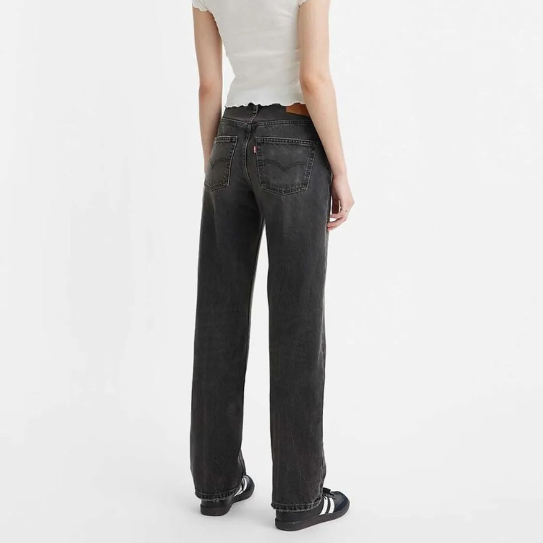 Levis 501 90s Fit Jeans - Classic Vintage Denim with Stitch Detail