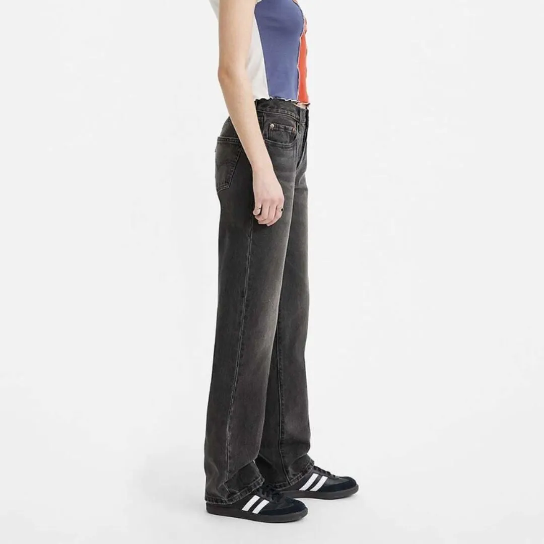Levis 501 90s Fit Jeans - Classic Vintage Denim with Stitch Detail
