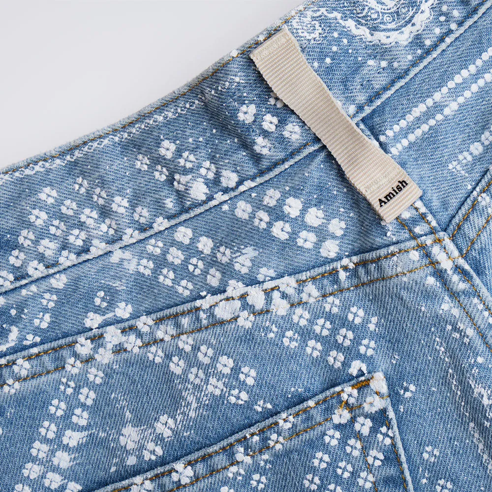 AMISH KENDALL DENIM BANDANA