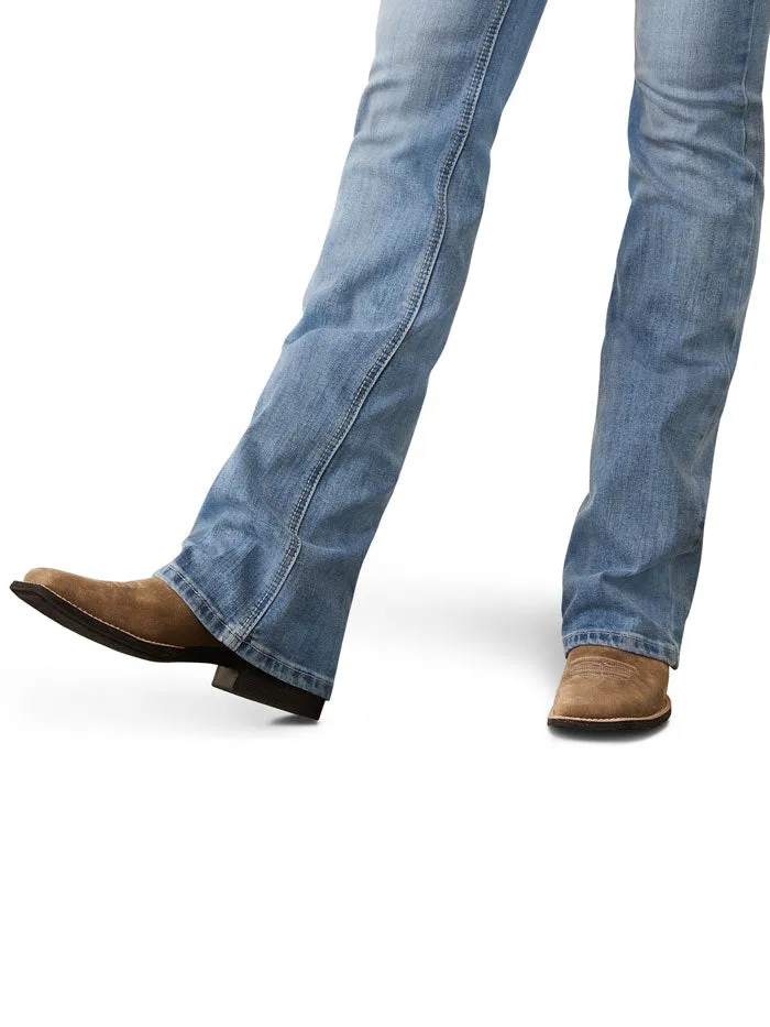 Ariat 10044386 Womens REAL Perfect Rise Brianna Boot Cut Jean Oklahoma