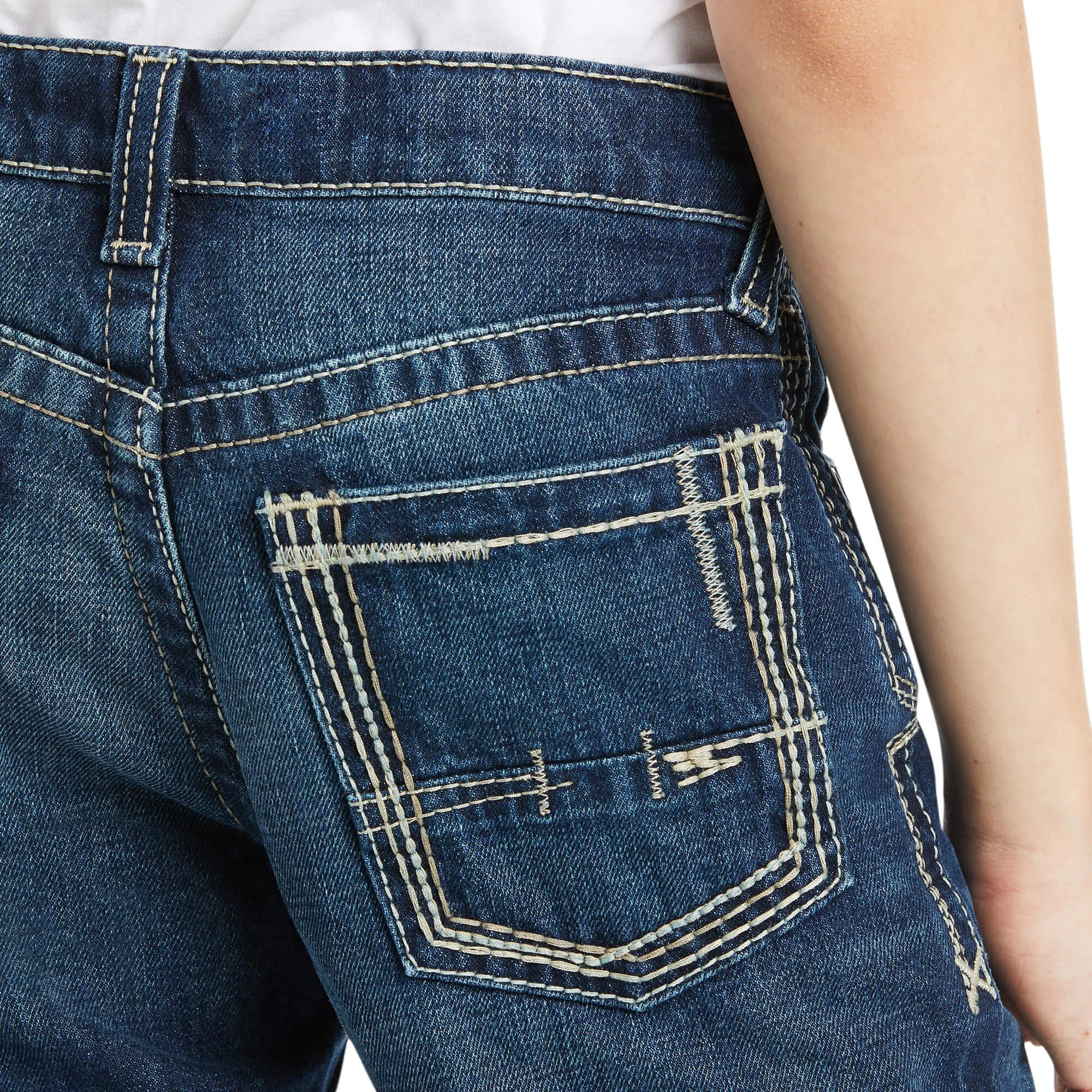 ARIAT Boy's B5 Slim Boundary Stackable Straight Leg Jean 10018338
