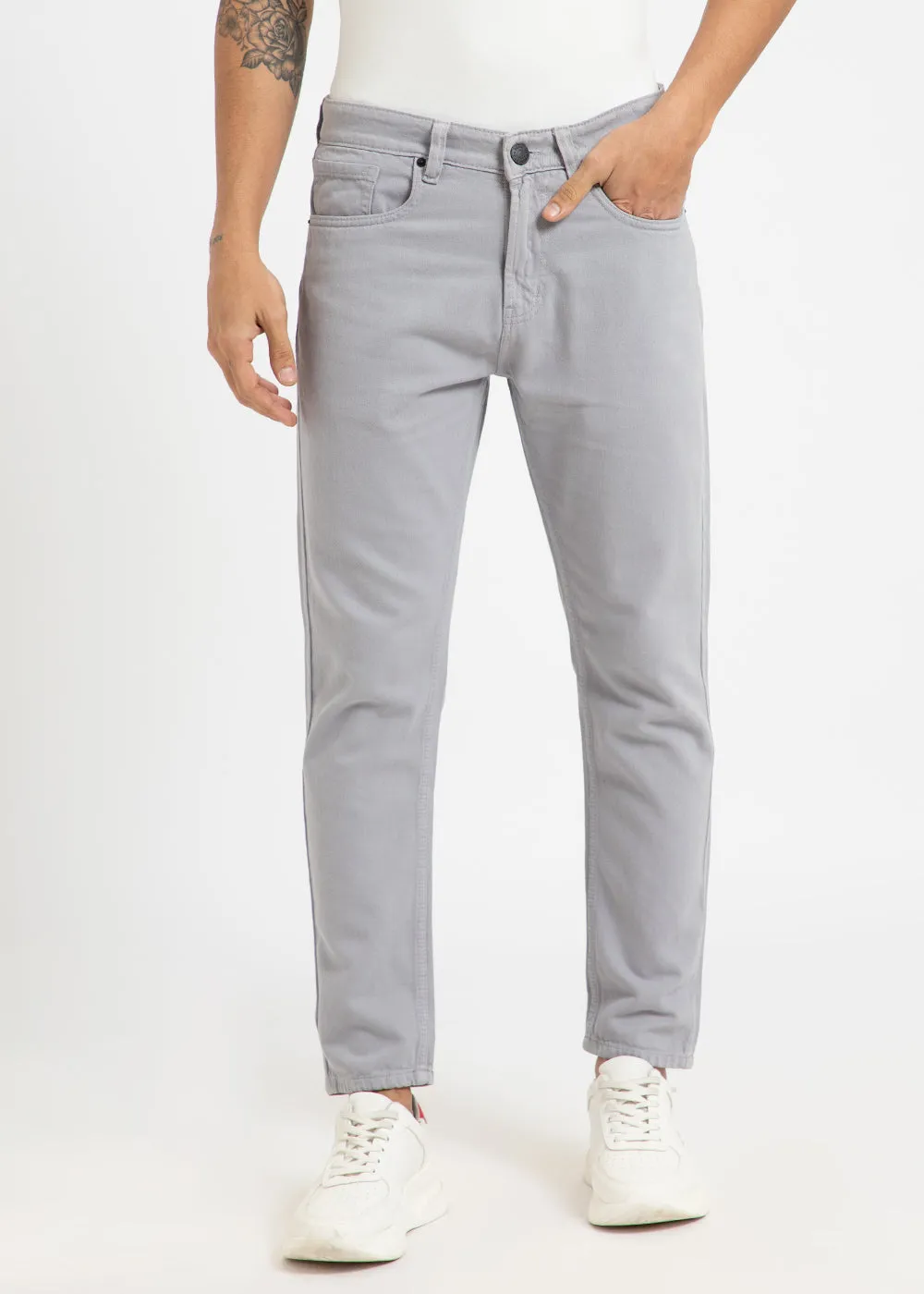 Ash Grey Denim