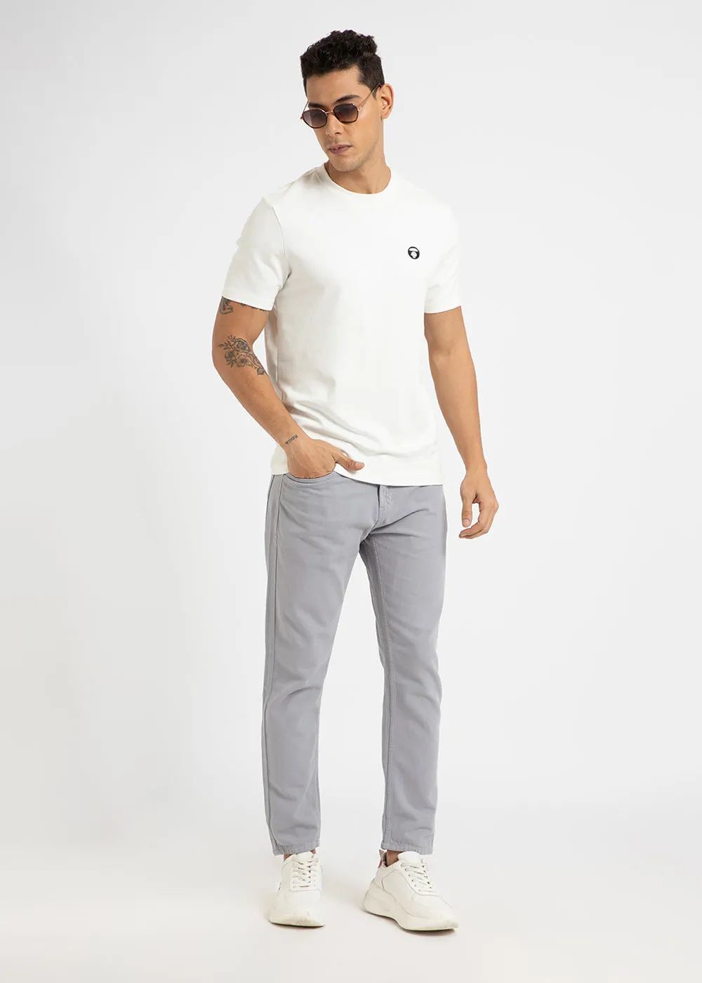 Ash Grey Denim