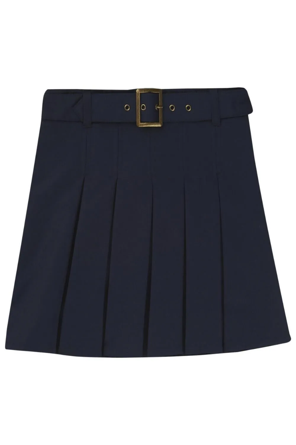 Belt Pleated Scooter