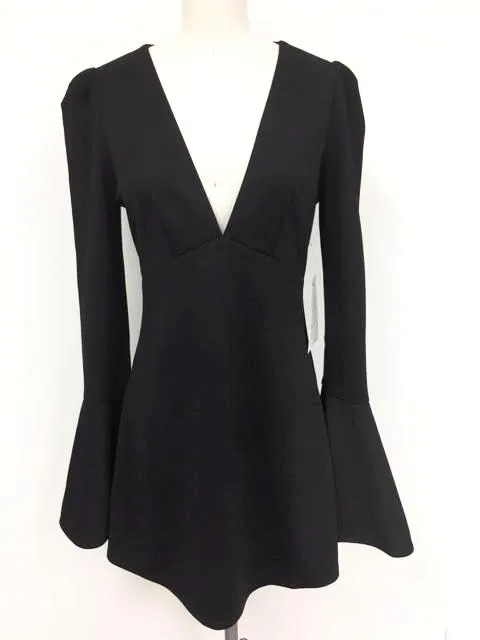 Black Bell Sleeve Dress