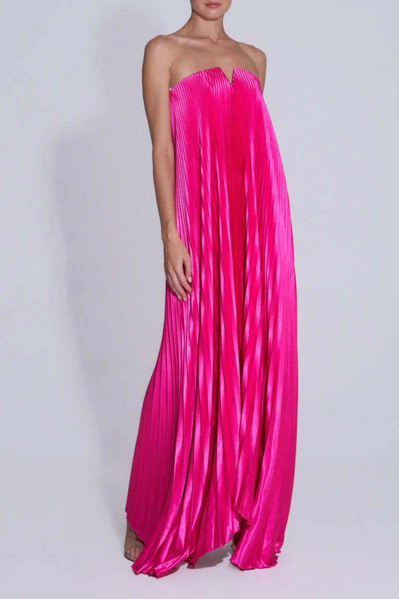BLACK TIE GOWN IN FOXGLOVE