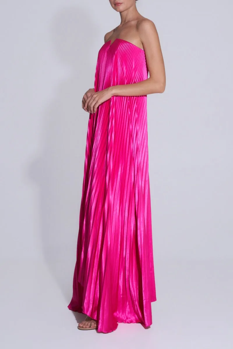 BLACK TIE GOWN IN FOXGLOVE
