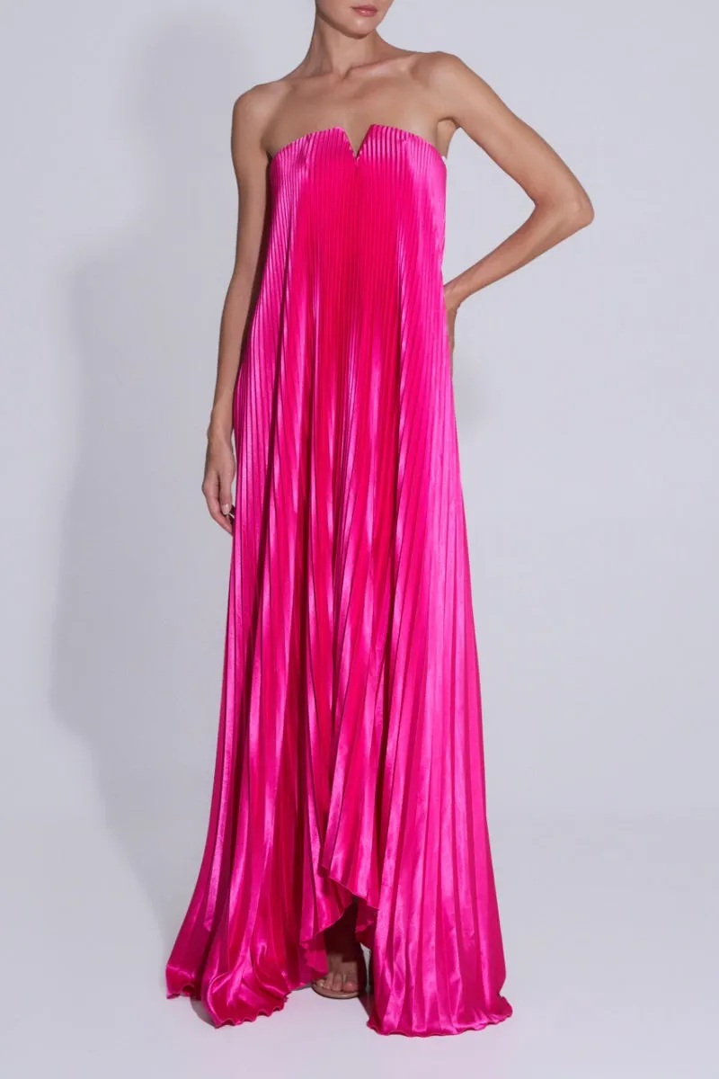 BLACK TIE GOWN IN FOXGLOVE