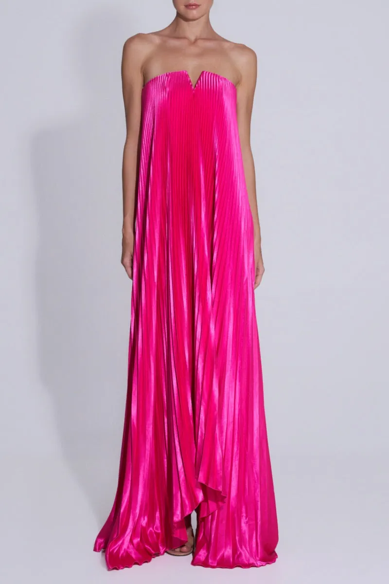 BLACK TIE GOWN IN FOXGLOVE