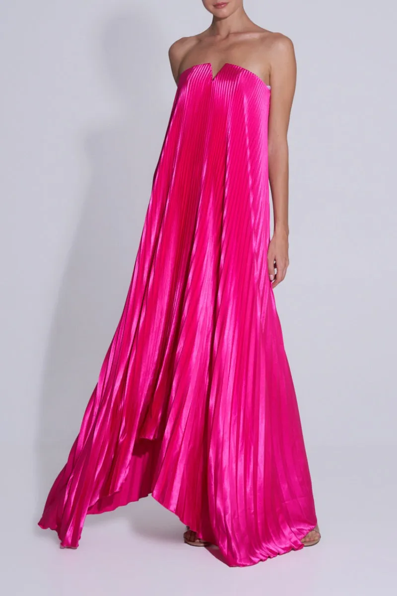 BLACK TIE GOWN IN FOXGLOVE