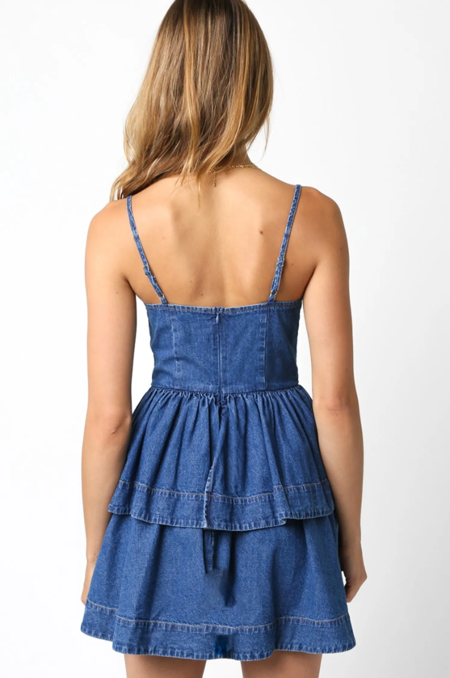 Blakely Denim Mini Dress