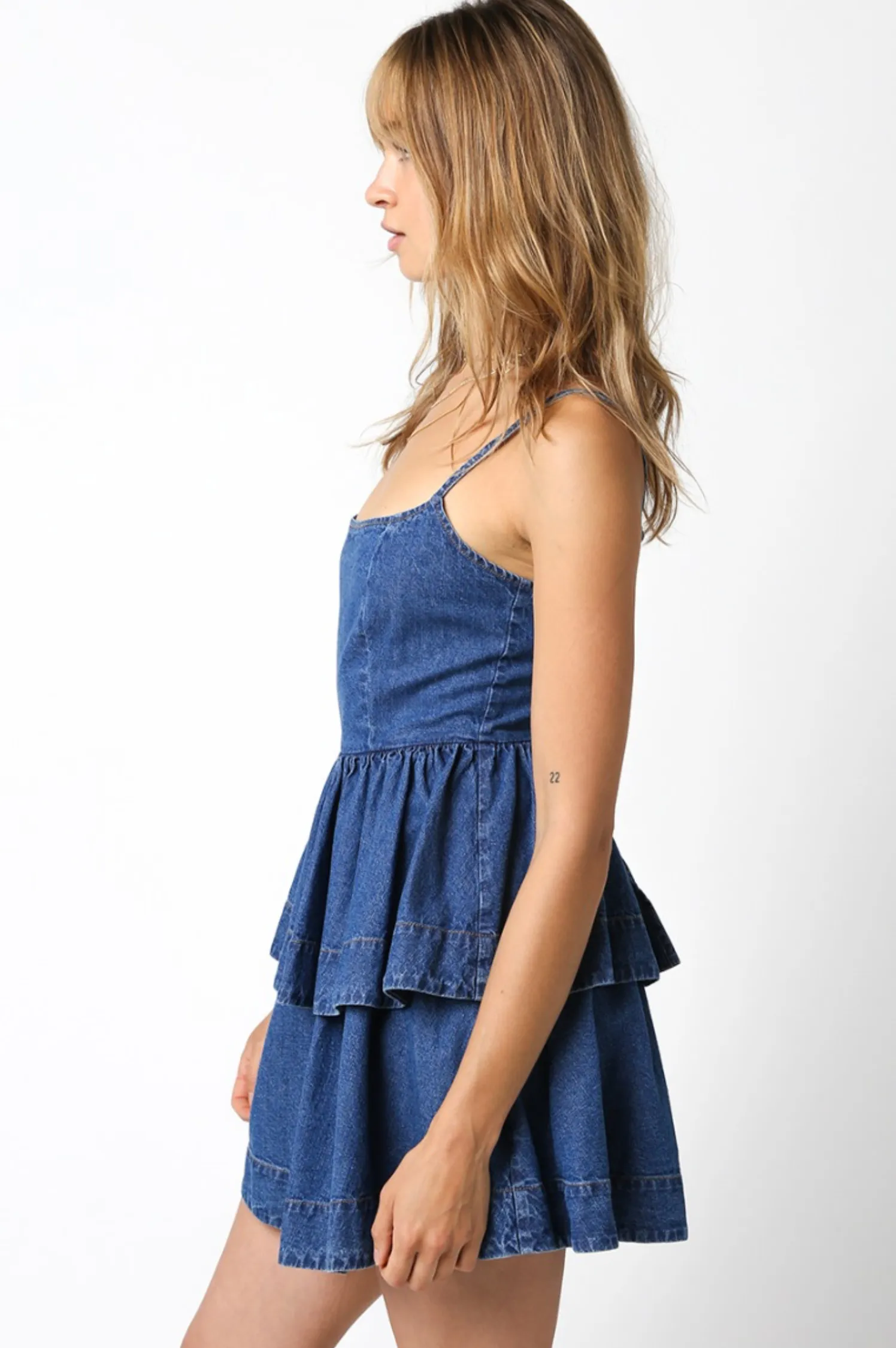 Blakely Denim Mini Dress