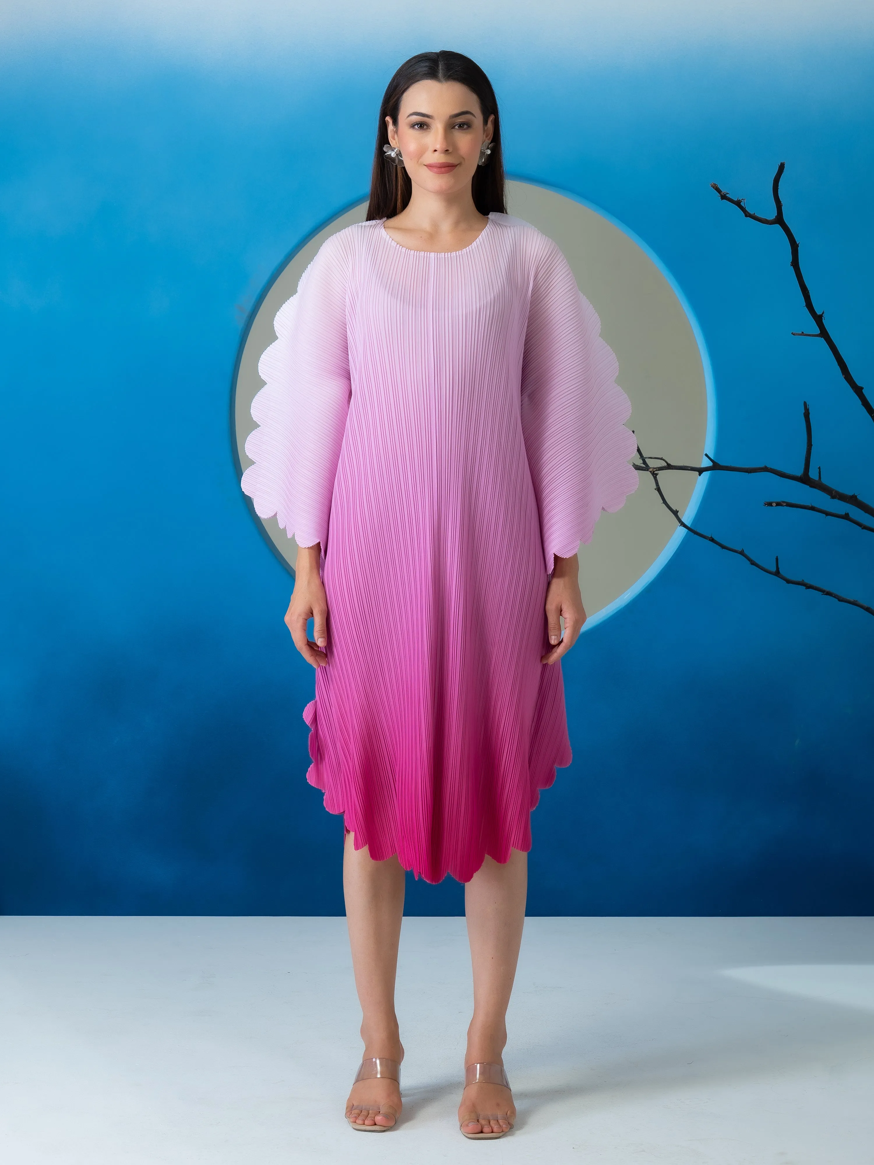 Bloom Pleated Dress