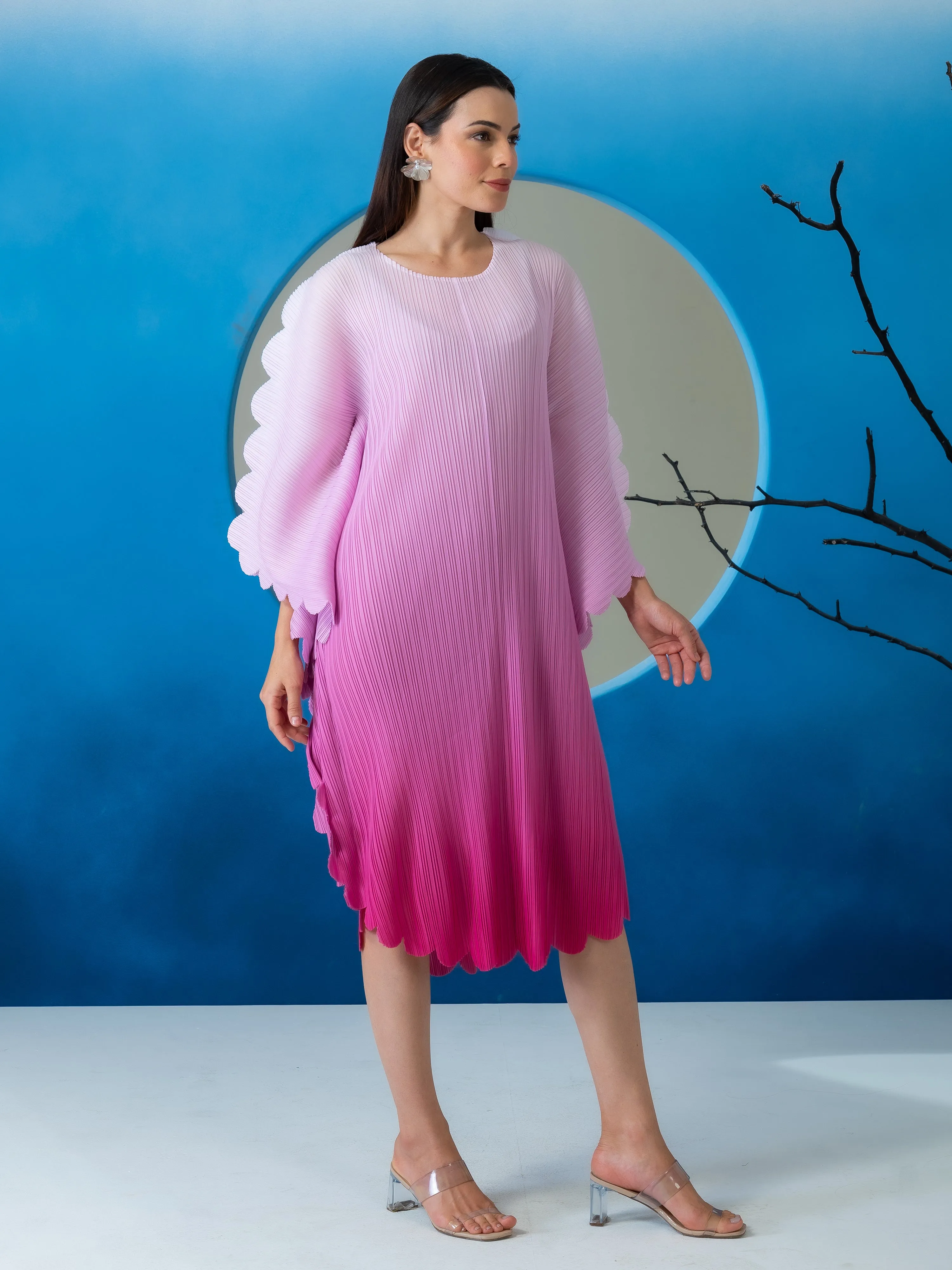 Bloom Pleated Dress