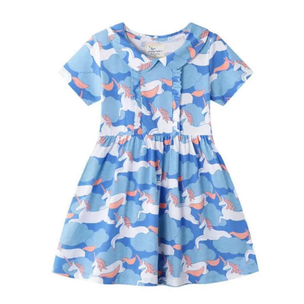 Blue Unicorn Dress