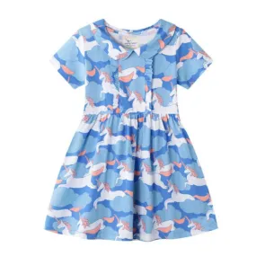 Blue Unicorn Dress