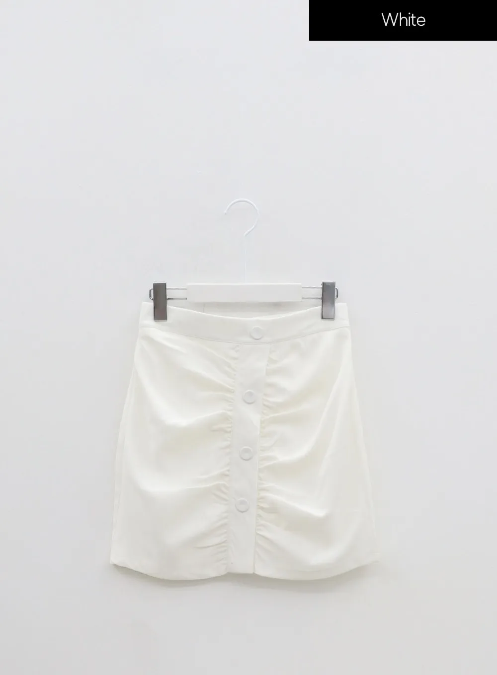 Button Mini Skirt IM323