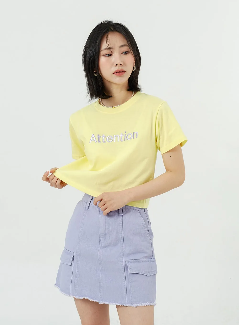 Cargo Mini Skirt OM313