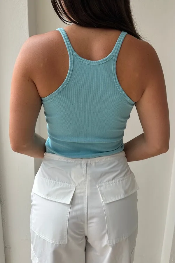 Cotton Tank Baby Blue