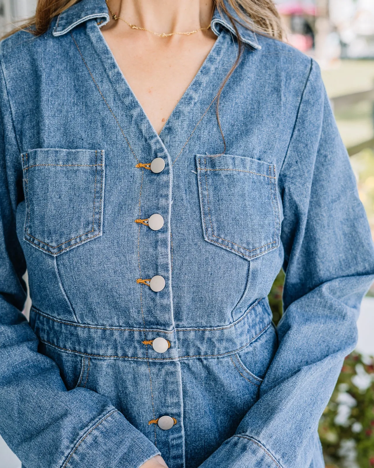 Dally Denim Dress
