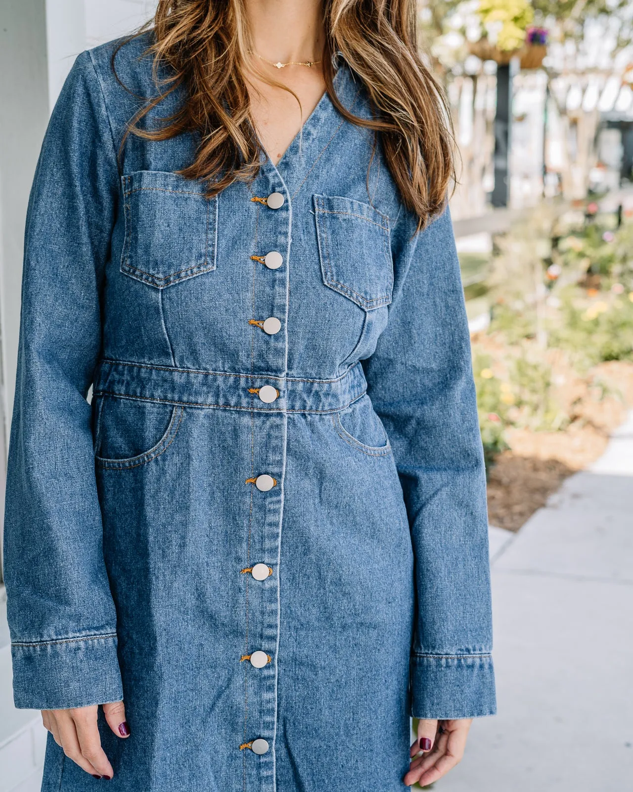 Dally Denim Dress