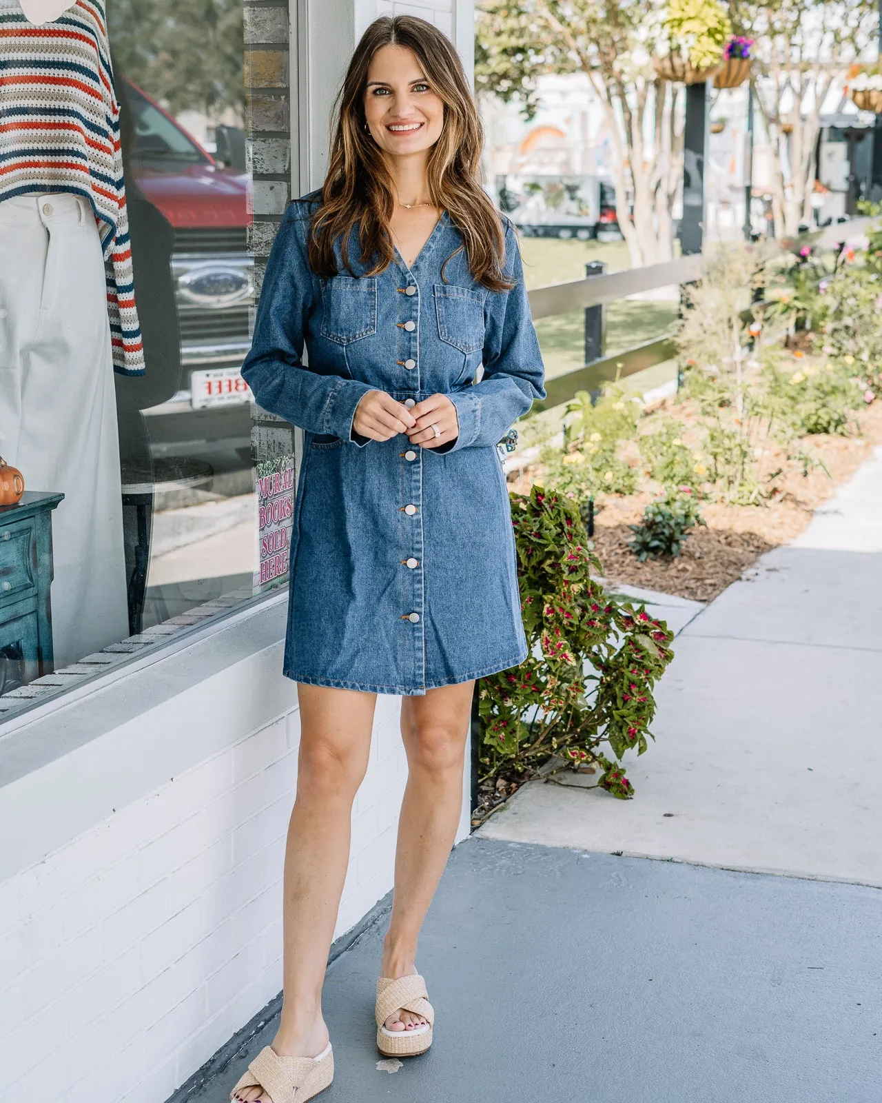 Dally Denim Dress