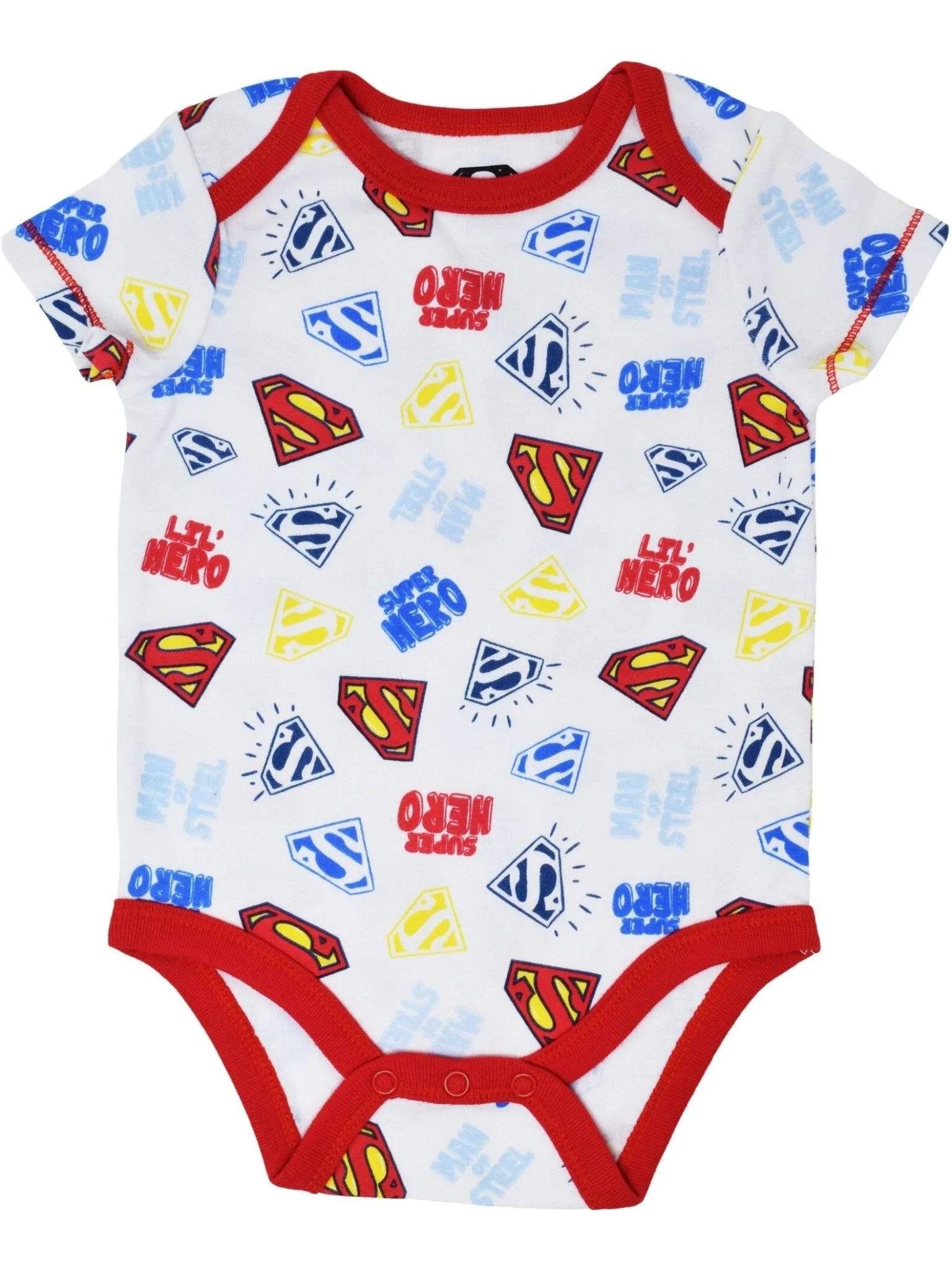 DC Comics Justice League Superman Bodysuits and Jogger Pants