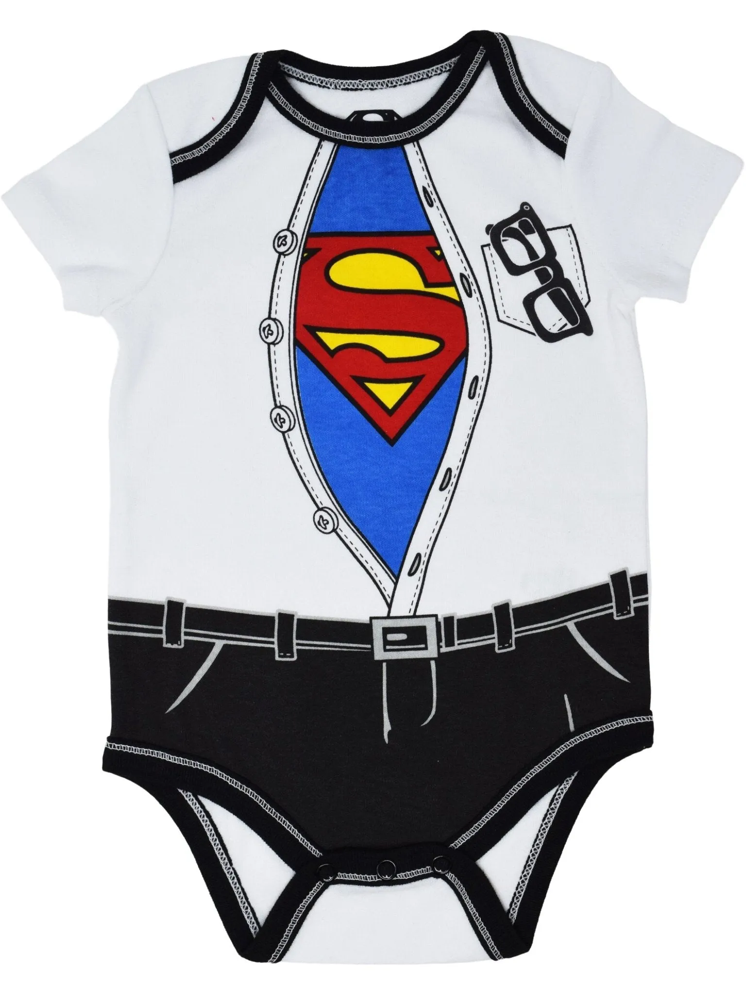 DC Comics Justice League Superman Bodysuits and Jogger Pants