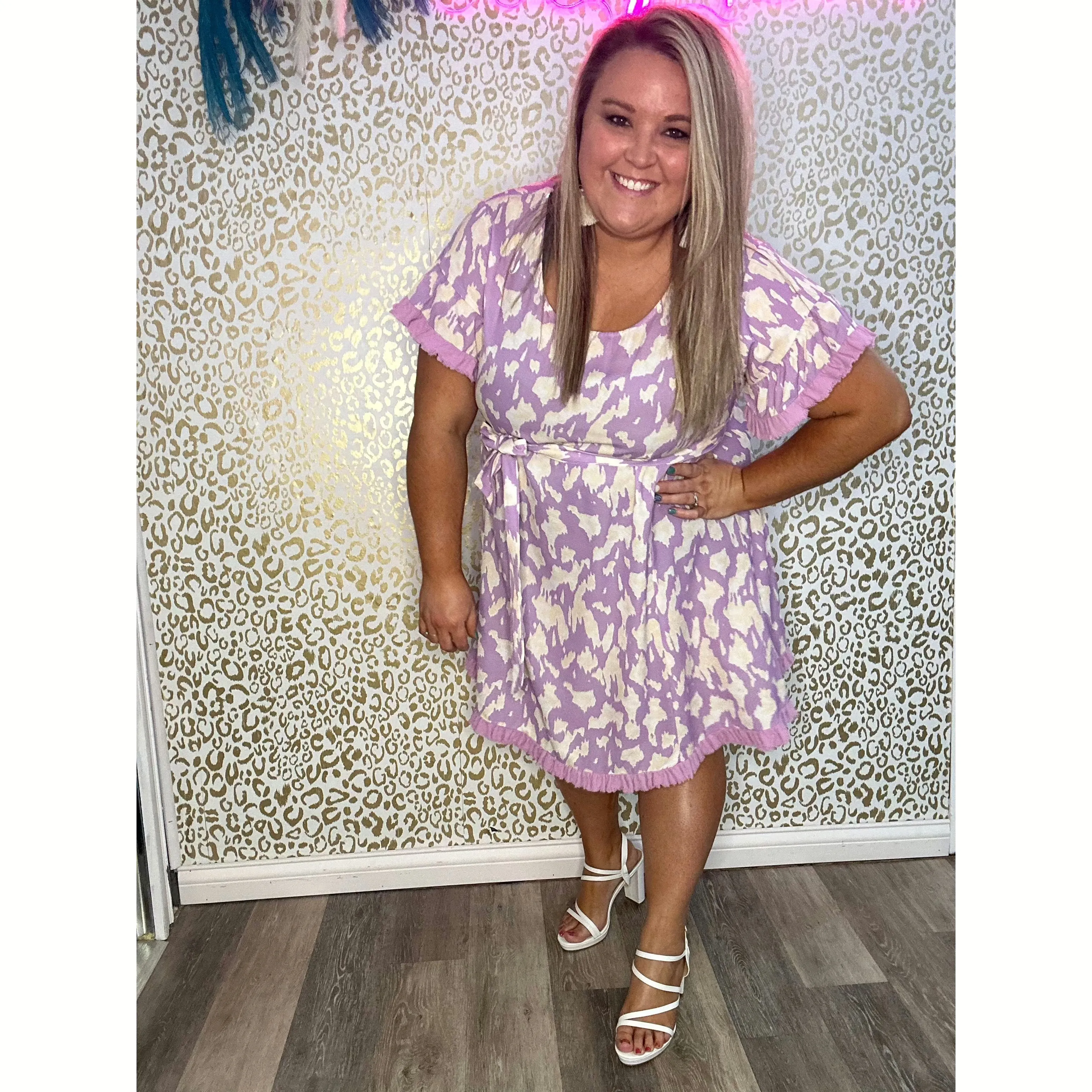 'Flirty in Lavender'   Dress