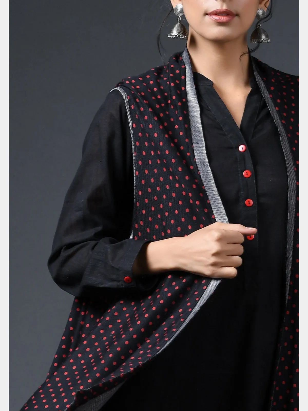 High Low Slub Tunic