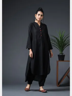 High Low Slub Tunic