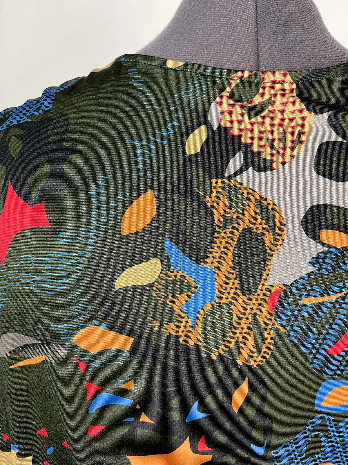 Isabel   Alice Size 4X (26) Olive Multi Abstract Dress