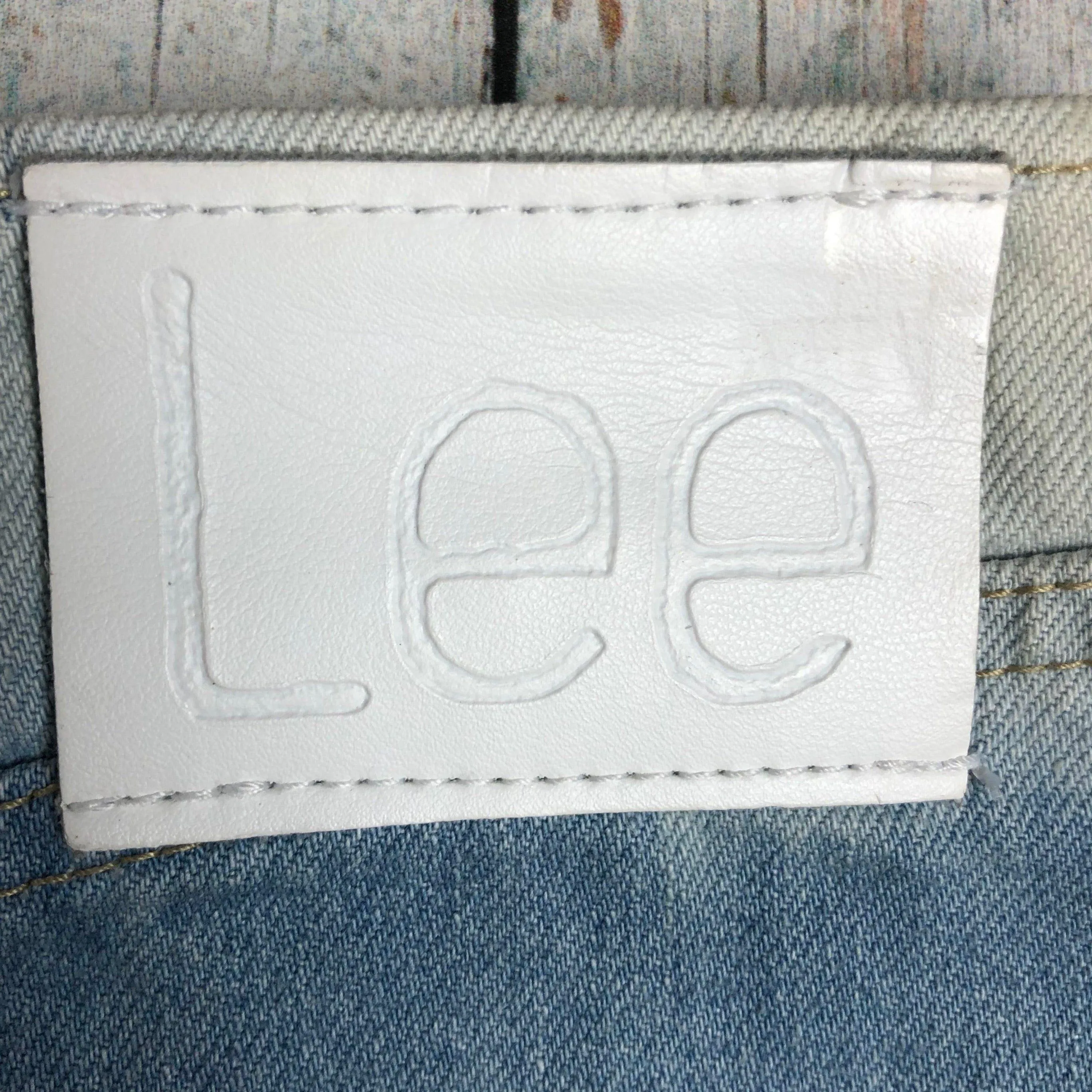 Lee Ladies Dip Dye Denim Mini Skirt - Size 8