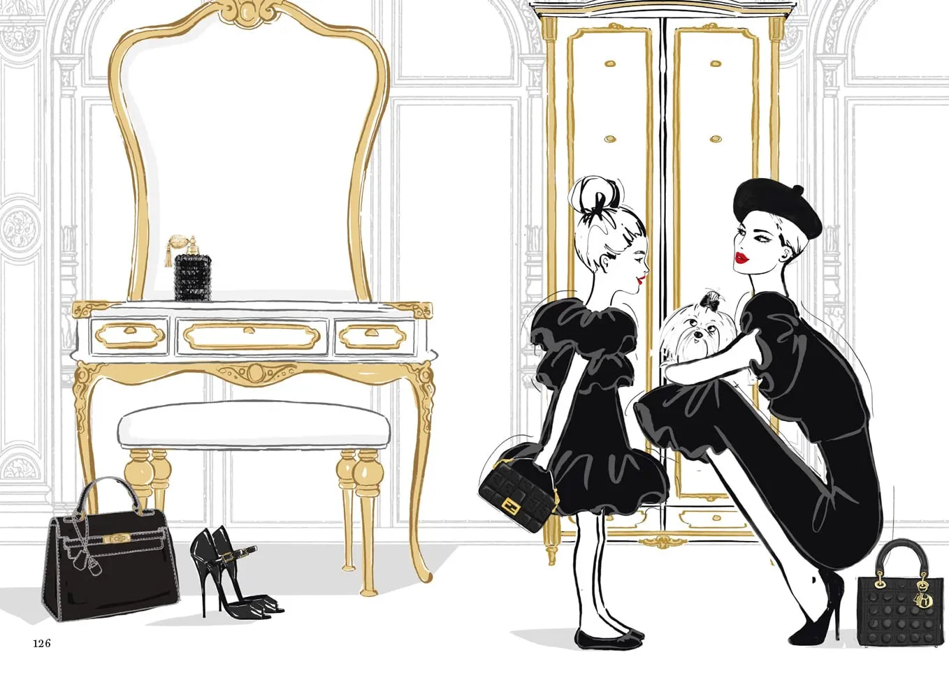 Megan Hess - The Little Black Dress