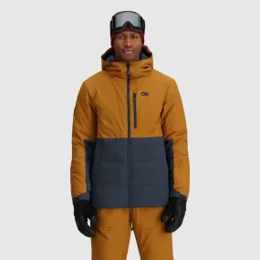 Mens Lightweight Snowcrew Down Jacket