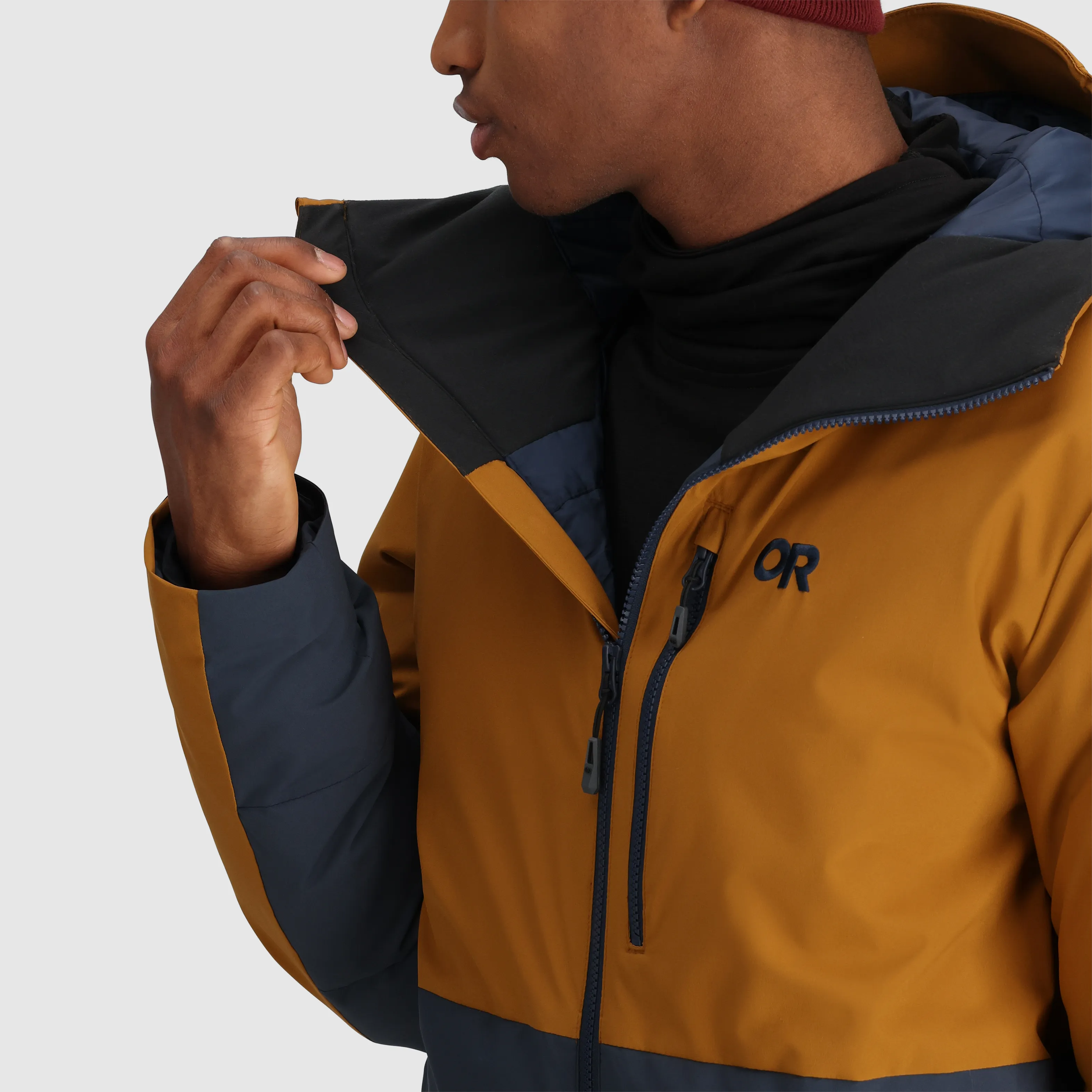 Mens Lightweight Snowcrew Down Jacket
