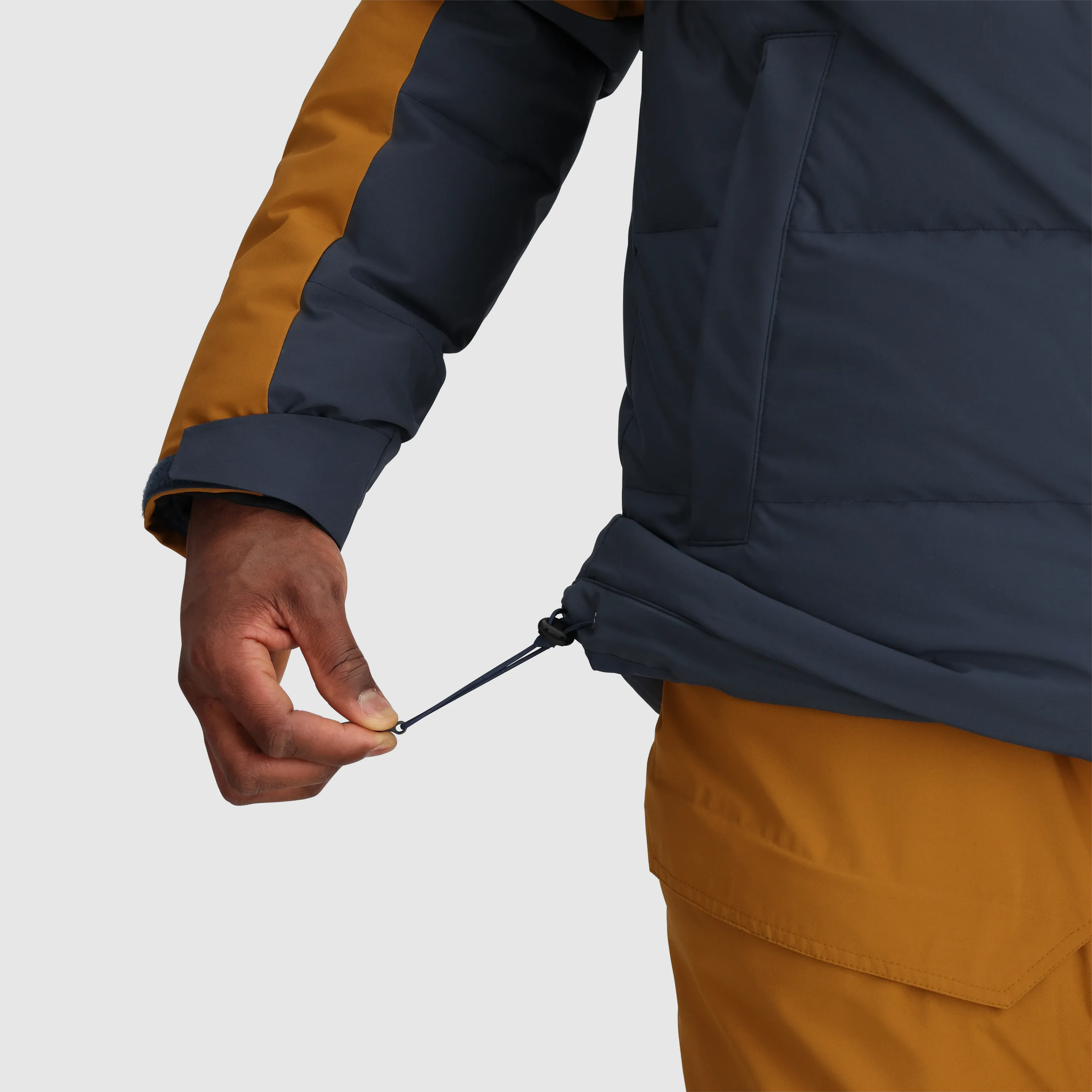 Mens Lightweight Snowcrew Down Jacket