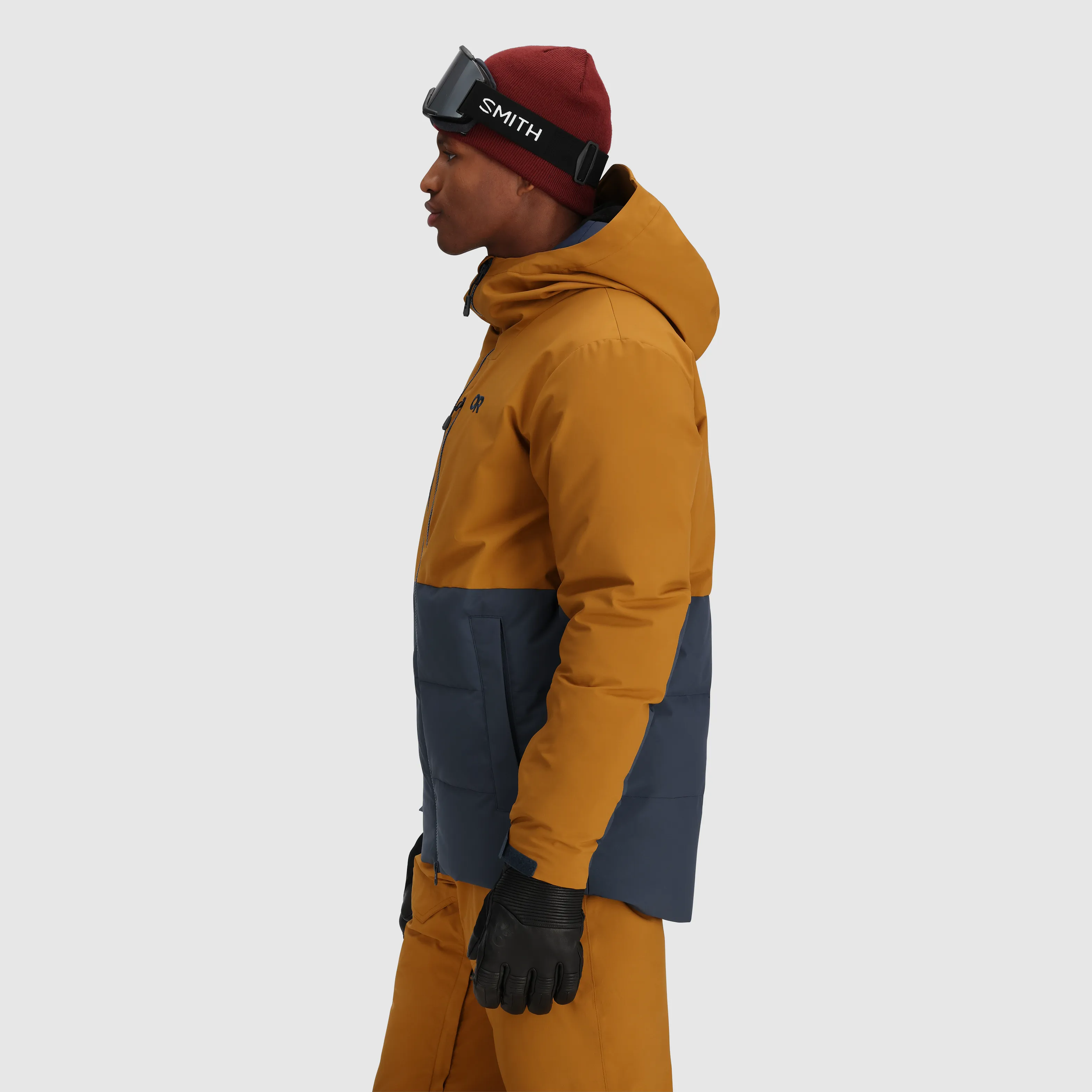 Mens Lightweight Snowcrew Down Jacket