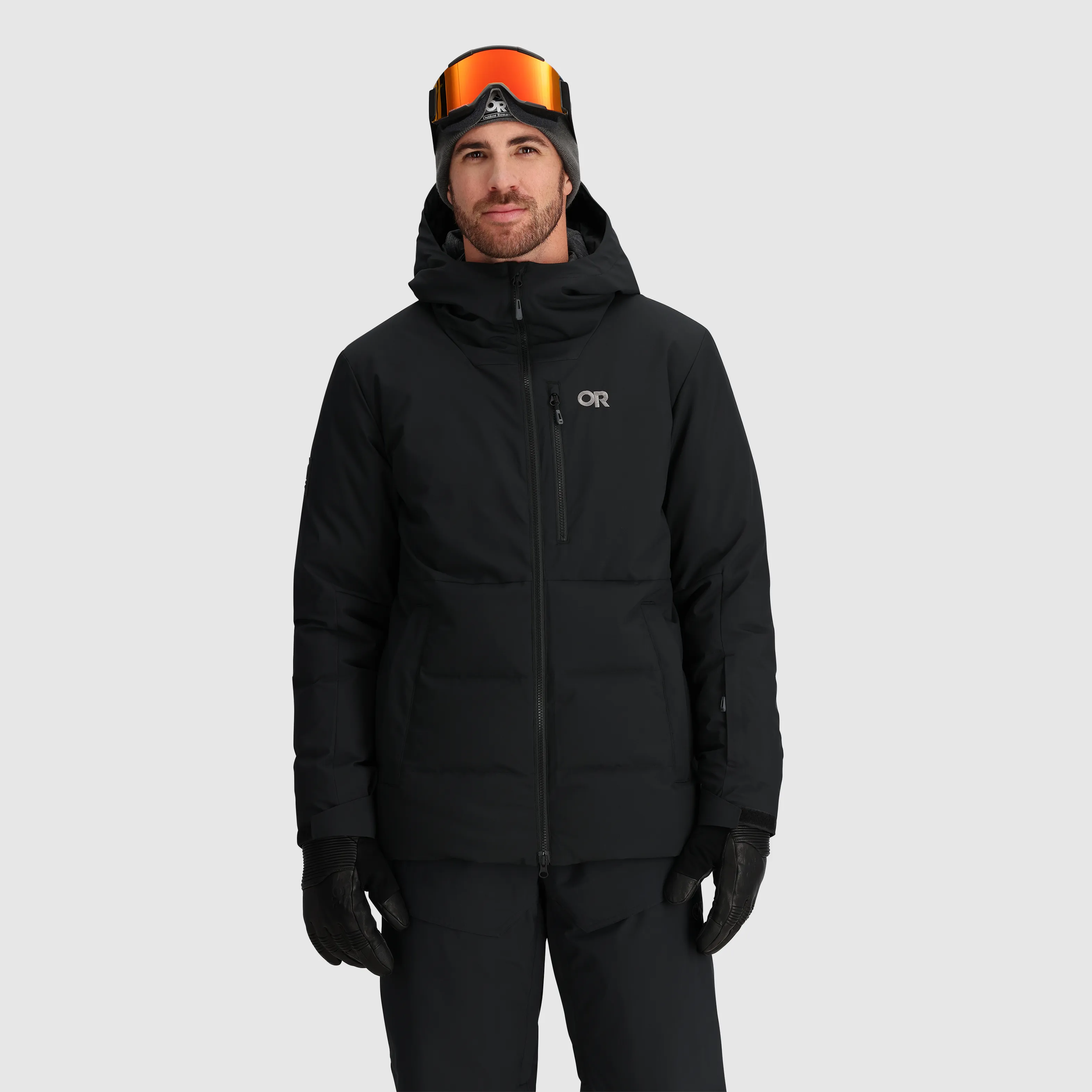 Mens Lightweight Snowcrew Down Jacket
