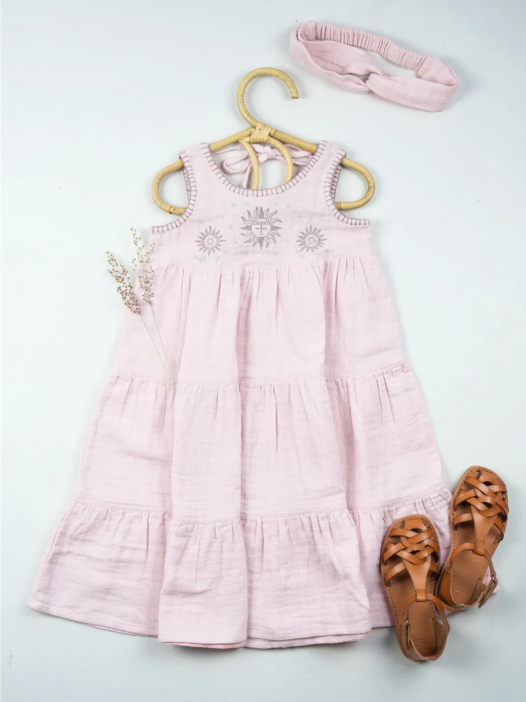 Mishka Maxi Dress - Peony
