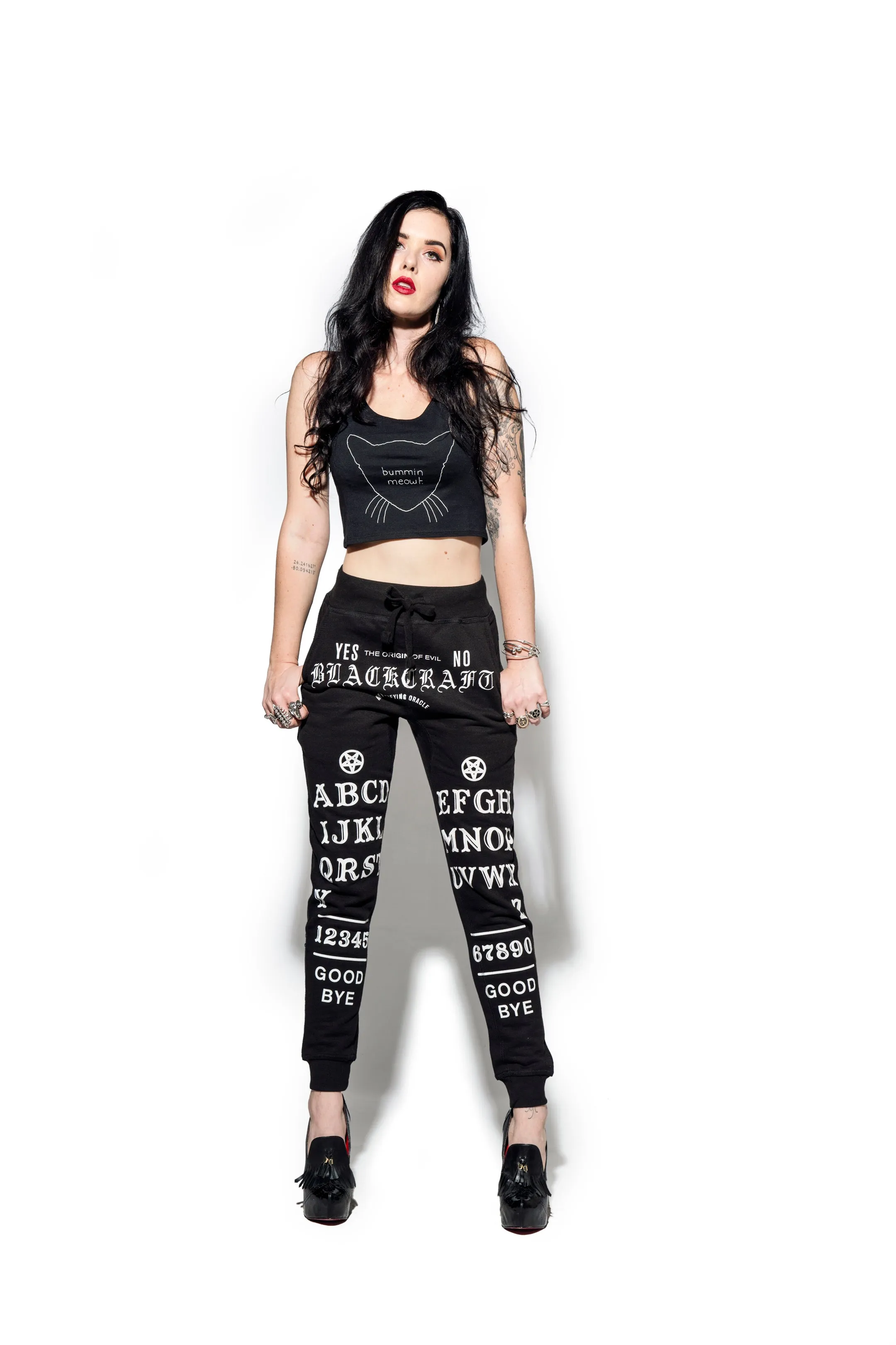 Certainly! Heres an optimized title for the product in English with modifiers:

Ouija Inspired High-Performance Joggers - Stylish & Comfortable Activewear for Men and Women