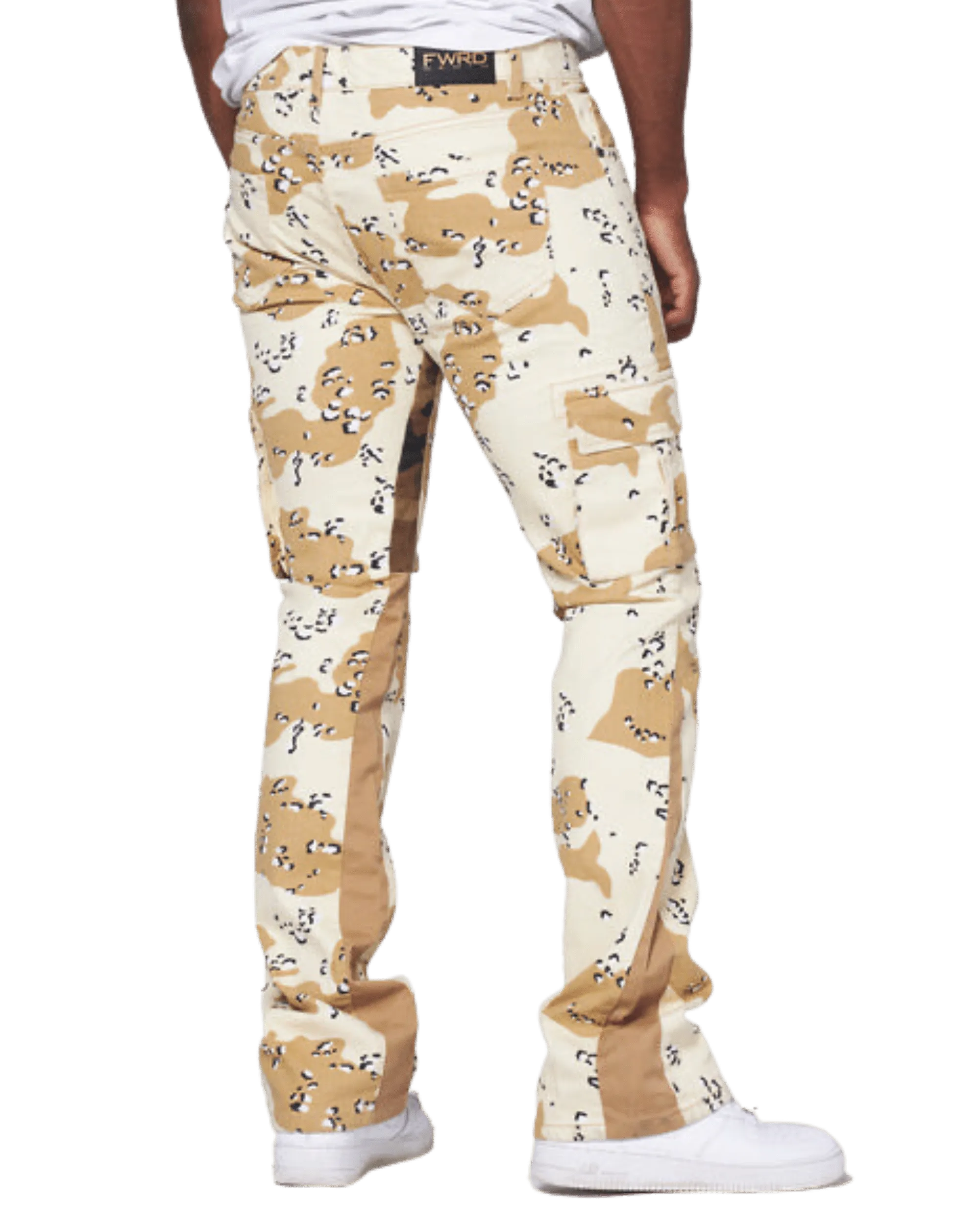 Stacked Camo Jeans 330007A