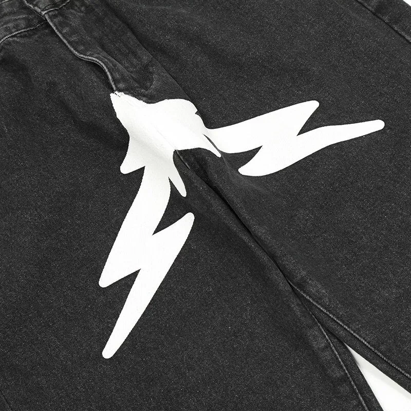 Stellar Print Custom Denim Jeans
